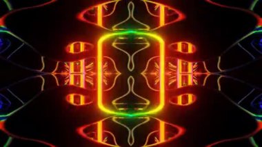 Soyut sürekli değişen ışık, Festival arka plan.