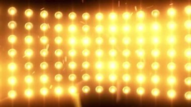 Parlayan sarı ışığın soyut arkaplanı.