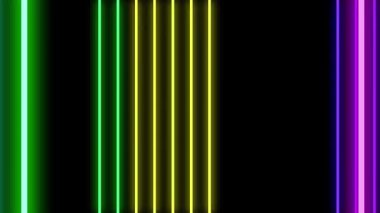 Çizgili neon arkaplan