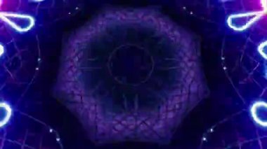 Fütürist bilim-kurgu-fütürist soyut arka plan. 3d oluşturma.