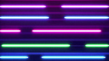 Renkli ışıkların neon arkaplanı