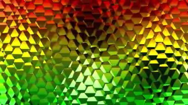 Koyu yeşil, eşkenar dörtgenli sarı vektör şablonu. Sim geometrik soyut şekiller ve üçgen desenler. Web siteleri için kullanılabilir,