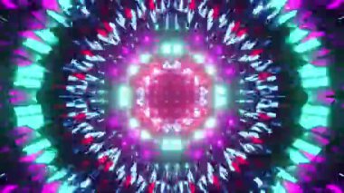 Soyut kaleydoskopik ışıklar arka plan