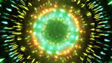 Soyut kaleydoskopik ışıklar arka plan