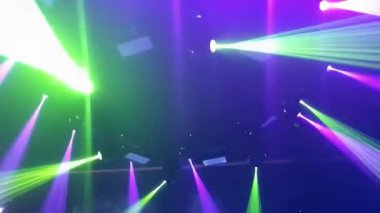 Işıkların soyut arkaplanı