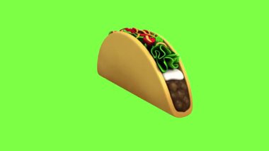 Lezzetli yemekleri olan yaratıcı gıda konsepti