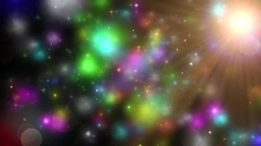 Bokeh ışıkları ile soyut arkaplan