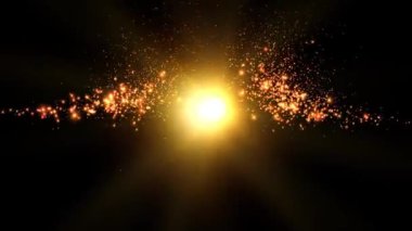 3d boyutunda mercek patlaması efekti