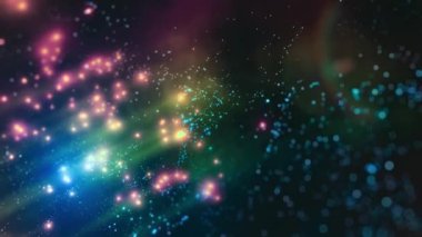 renkli bokeh arkaplan, zarif soyut çizim grafik tasarımı