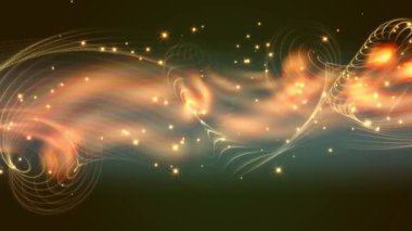 soyut arkaplan, dinamik çizgilerin renkli dalgaları