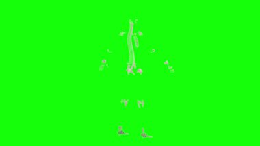 fantezi kaotik renkli fraktal desen. Soyut fraktal şekiller. 3d resimleme arkaplanı veya duvar kağıdı oluşturuluyor.