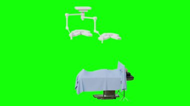 Bilgisayarlı modern bir ofis masasının 3 boyutlu resmi