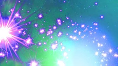 Yıldızların ve ışıkların Noel arkaplanı