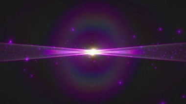 Parlayan parçacıklarla soyut arkaplan. vektör illüstrasyonu.