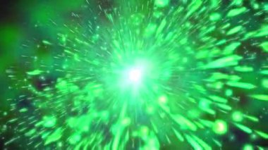 sparkles ile yeşil arka plan