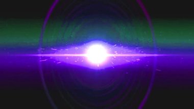 Soyut arkaplan, neon çizgiler, fütüristik ışık, daire. renkli, tasarım, tasarım alanı.