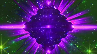 Renkli yıldızlı soyut arkaplan