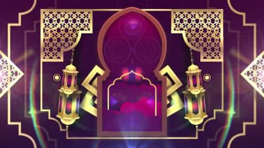 Geometrik desenli soyut arkaplan