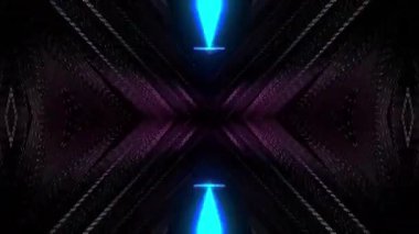 Parlak ışık ve çizgilerle soyut arkaplan