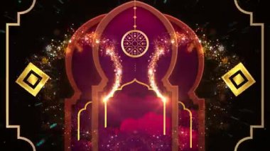 Ramazan geçmişi. Ramazan Kareem. İslami arkaplan.