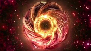 Yaratıcı tasarım için soyut fraktal çizim