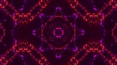 Fütürist bir arkaplanın 3 boyutlu resimlemesi.