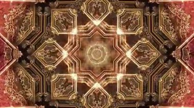 Soyut kaleydoskop arkaplanı. Çok güzel çok renkli kaleydoskop dokusu. k eşsiz dürbün kaleydoskop