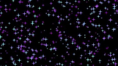 Güzel yıldızlı koyu mor vektör dokusu.