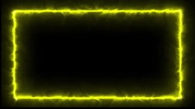 neon çerçeve, vektör tasarım ögesi.