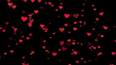 soyut sevgililer günü arkaplan dokusu. Arka planda kalpler. çok renkli romantik arka plan.. sanat. sanatsal ve palet.