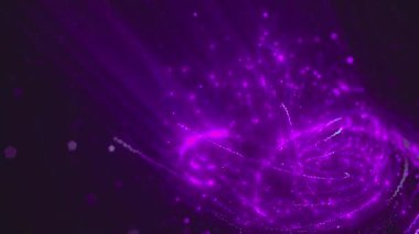 Mor ve Siyah Soyut Arka Plan