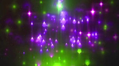 Renkli neon ışıkları olan soyut arkaplan