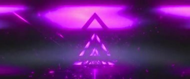 Parlayan parçacıklarla soyut arkaplan. 3d oluşturma.