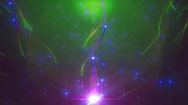 Soyut Dijital fraktal fantezi tasarım yaratıcı