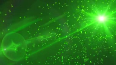 Bokeh ışıklarının soyut arkaplanı