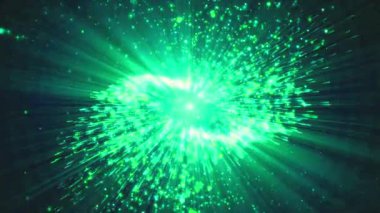 yeşil ve mavi soyut arkaplan.