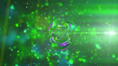 Bokeh ve ışık ile soyut arkaplan