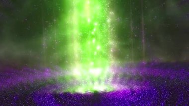 3 boyutlu renkli nebula oluşturma