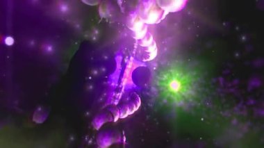 soyut fraktal fantezi tasarım arka plan yaratıcı