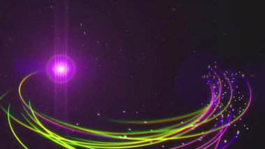 soyut dijital tasarım, vektör illüstrasyonu