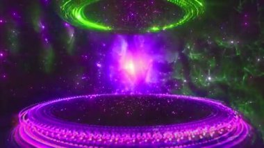 soyut renkli arkaplan, 3 boyutlu görüntüleme