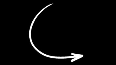 İçeriğinizden İzleyicileri Vurgulamak ve Yönlendirmek için Elle Çizilmiş Ok Paketi