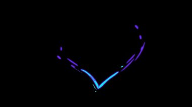 Neon ışık efekti. Neon parıltısı. Parlak ışık efektleri. Parlayan parıltı. Parlak ışık etkisi. Parlayan ışık. Gece parlıyor, gece, bayrak