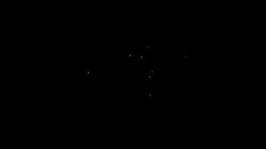 Görüntü Efektleri ve Hareket Grafikleri için Canlandırılmış Elektrik Kıvılcımı Efektleri