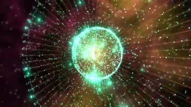 soyut fraktal arkaplan, bilgisayar tarafından oluşturulan illüstrasyon