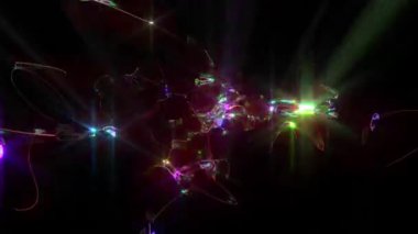 Hayali fraktal arkaplan resmi