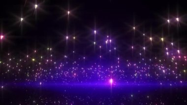 Soyut noel ışıkları arka planı. Şenlikli Noel