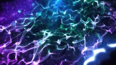 soyut fraktal arkaplan, yaratıcı illüstrasyon, fantezi sanatı