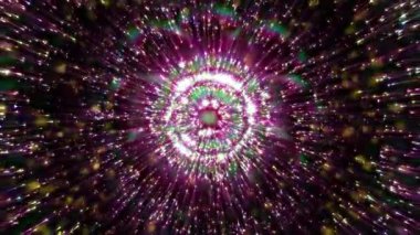 Bokeh ile soyut renkli arkaplan