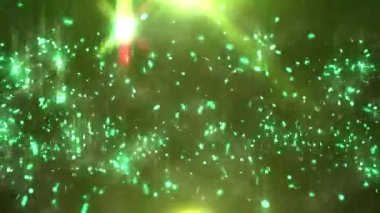 Yeşil ve siyah rengin soyut arkaplanı